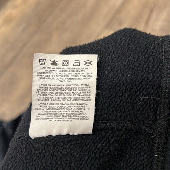 Nike Women's Paint Splatter Sweatshirt Black Size L - Picture 6 of 7